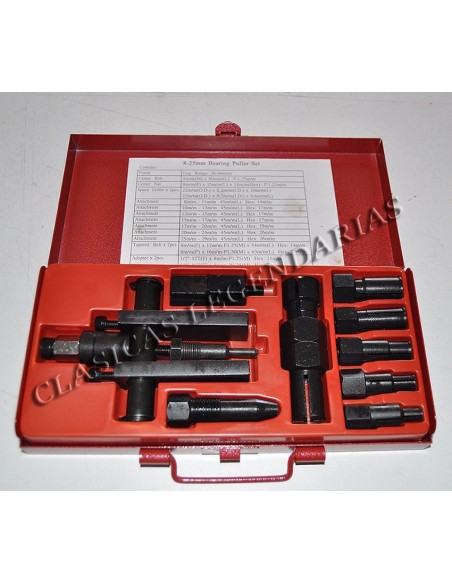 Kit extractores cojinetes de motor Ref.1558