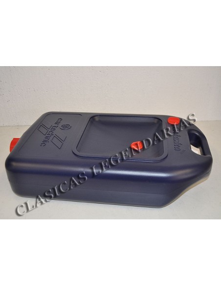 Drum for emptying used motorcycle oils, 10 liters