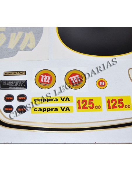 Anagrama Cappra 125 VA ref.1700