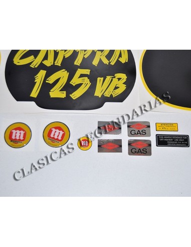 kit de anagramas adhesivos para Montesa Cappra 125 VB