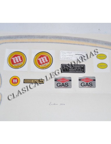 Kit anagramas Cappra 360 VA Ref.1707