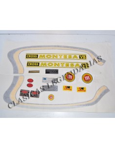 Kit d'anagrames adhesius vàlids per Montesa Cappra 360