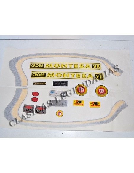 Valid adhesive anagrams kit for Montesa Cappra 360