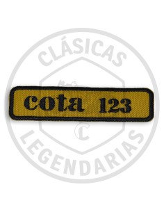 Parche bordado Montesa Cota 123 Amarillo Ref.178718