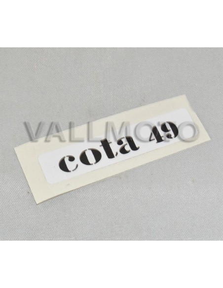 anagrama, pegatina, montesa, cota, 49, original,