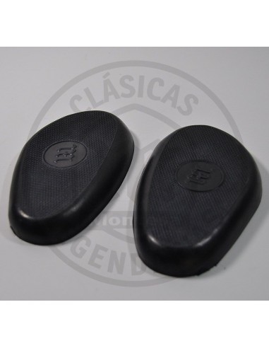 Juego de Gomas deposito gasolina negras Montesa Brio y Montesa Yaya