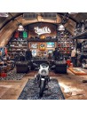 Herramientas moto y cueva garaje