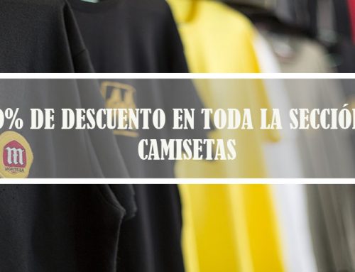 Bienvenido Julio + Descuento del 20% en camisetas Montesa