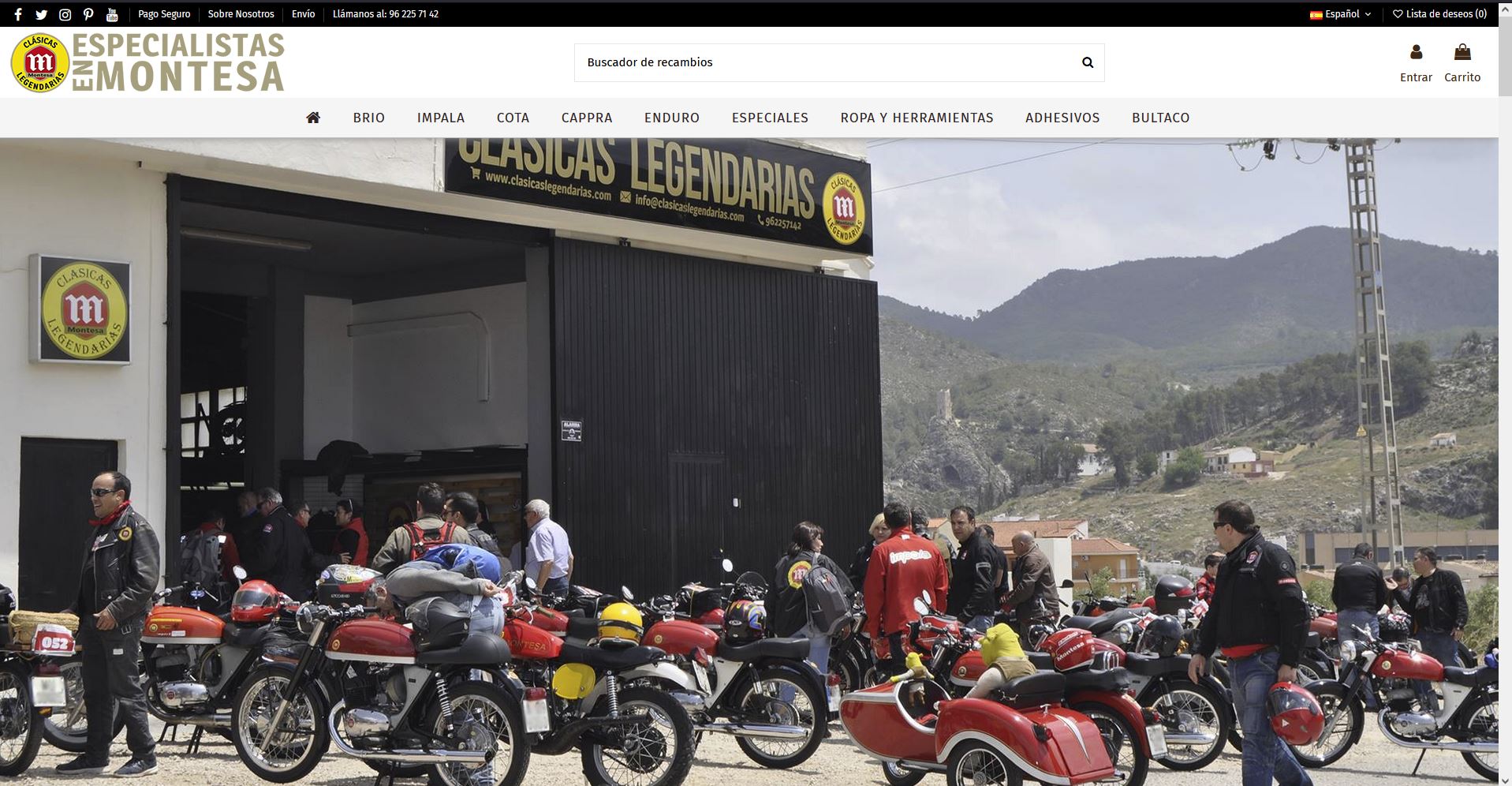 ▷ en recambios motos Montesa y Bultaco - Clásicas